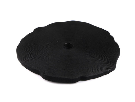 Bande Velcro double face à profil bas, pour la maison et le jardin, largeur 20 mm - 1m