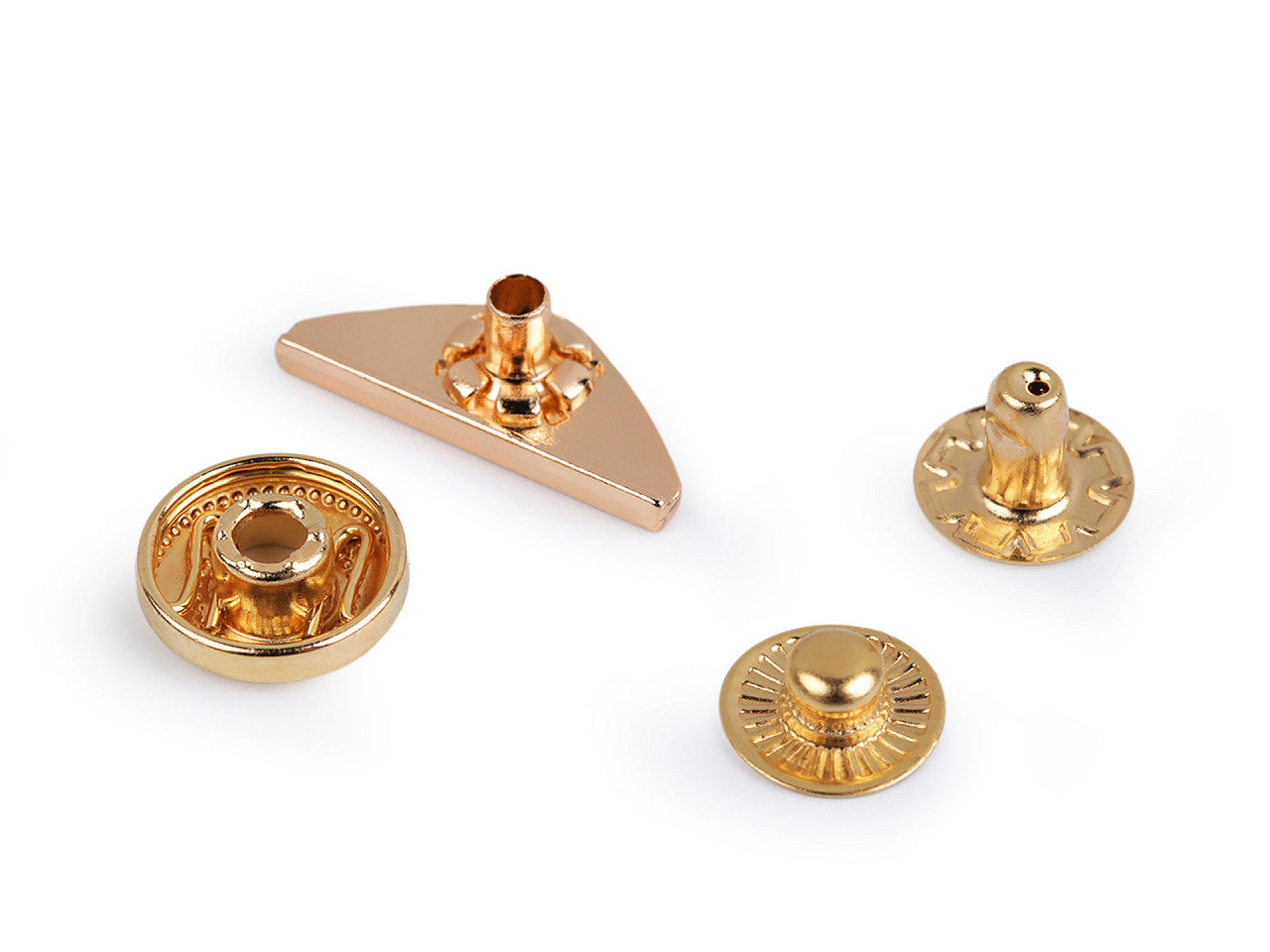 Fermoir pour portefeuille/sac à main, largeur 20 mm - 10set