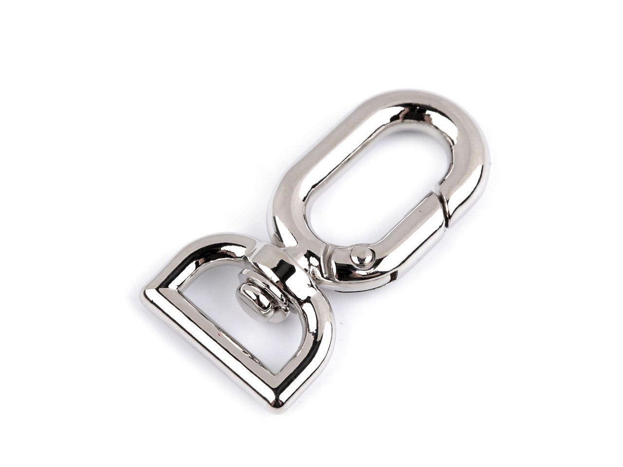 Mousqueton métallique pour sangle de 13 mm