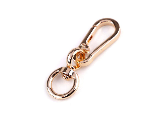 Mousqueton métallique pour sangle de 13 mm