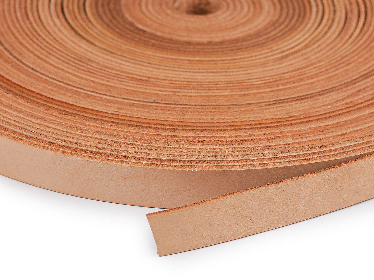 Sangle/Anse de sac en cuir, largeur 15 mm, vendue au mètre