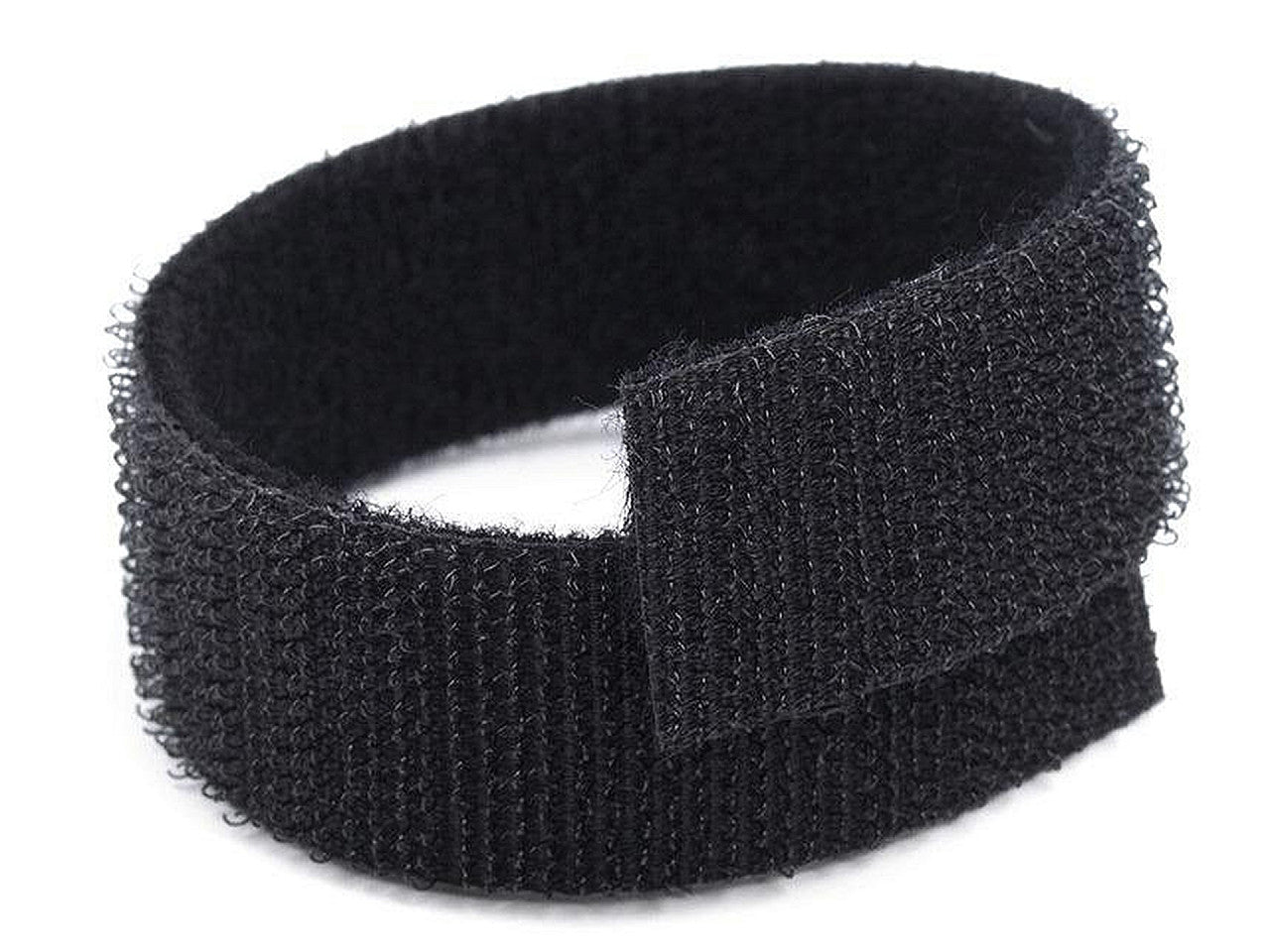 Bande Velcro, largeur 30 mm, double face - 1m