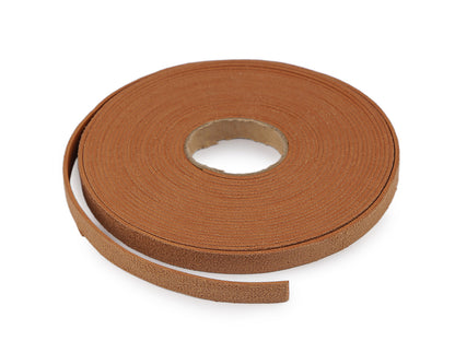 Anses de sac en éco-cuir, largeur 10 mm - produit brut