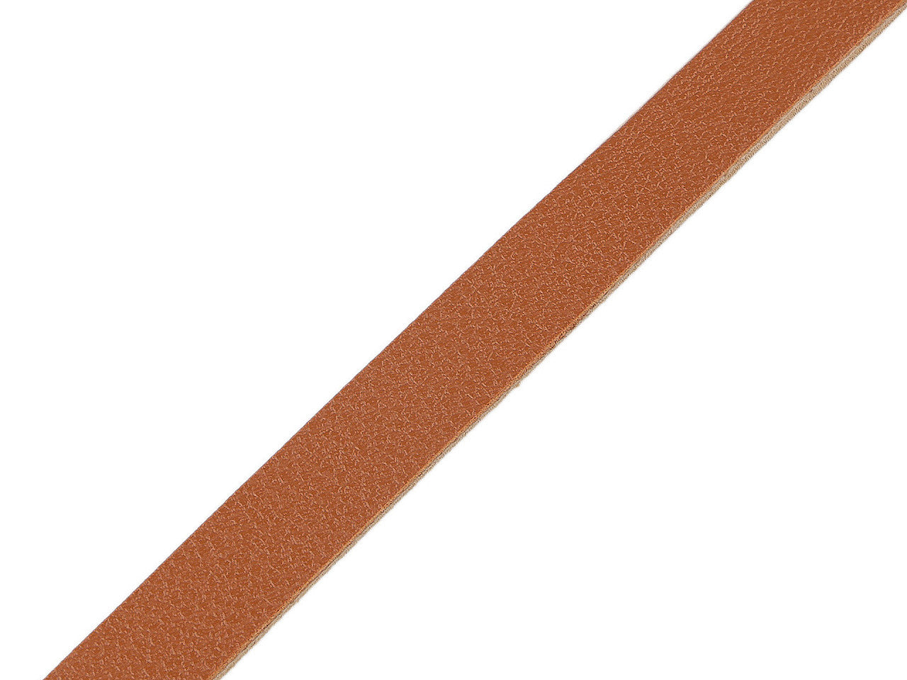 Anses de sac en éco-cuir, largeur 15 mm - produit brut