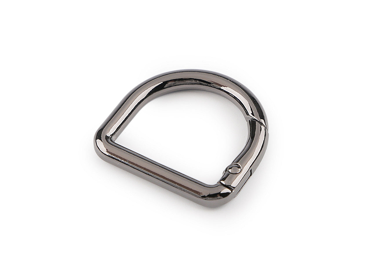 Demi-anneau pour mousqueton, adapté pour 22 mm - 10pc