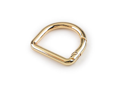 Demi-anneau pour mousqueton, adapté pour 22 mm - 10pc