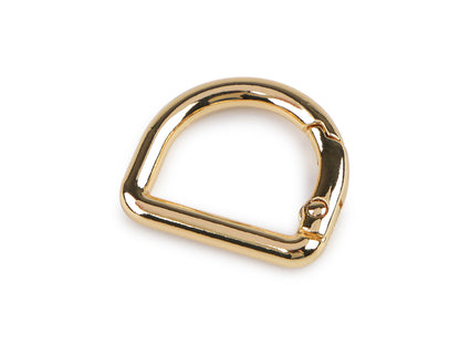 Anneau en D pour mousqueton, adapté pour 19 mm - 1pc