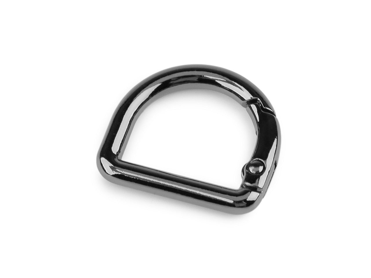 Anneau en D pour mousqueton, adapté pour 19 mm - 1pc