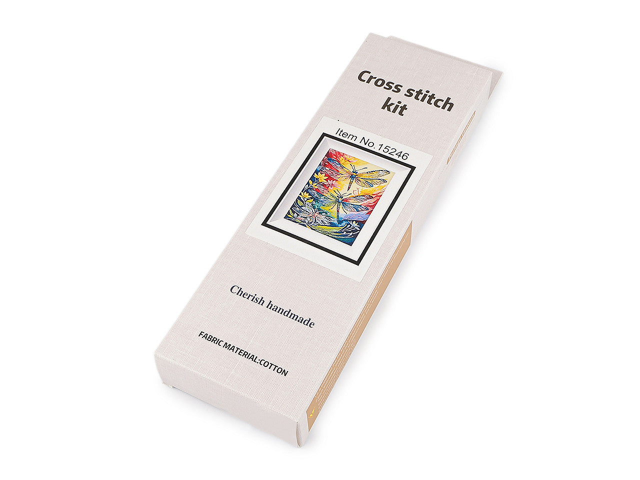 Kit de broderie avec motif pré-imprimé