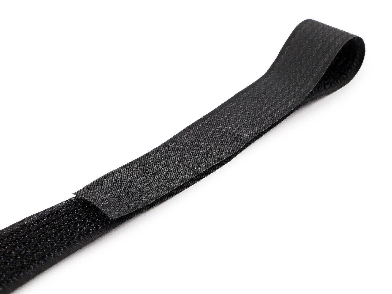 Bande Velcro, crochets et boucles sur la même face, largeur 25 mm - 1m