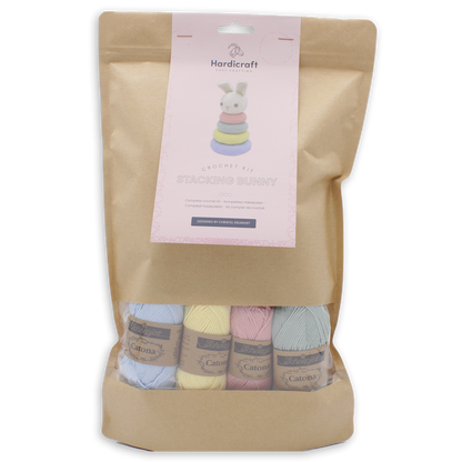 Hardicraft - Kit de crochet DIY - Lapin à empiler