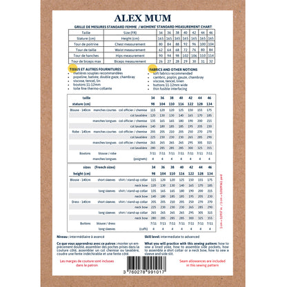 ALEX MUM Blouse / Robe 34 au 46