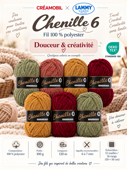 Fil Chenille 6 LAMMY