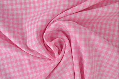 Tissu coton vichy