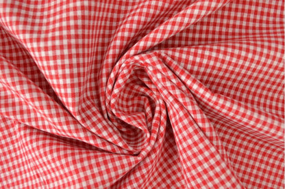 Tissu coton vichy