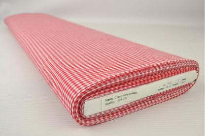 Tissu coton vichy