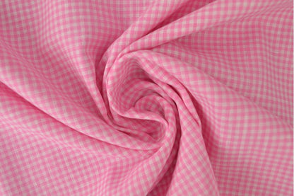 Tissu coton vichy