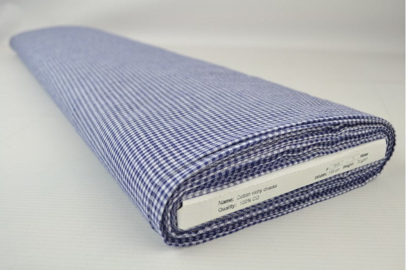 Tissu coton vichy