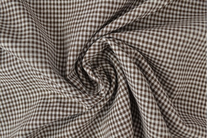 Tissu coton vichy