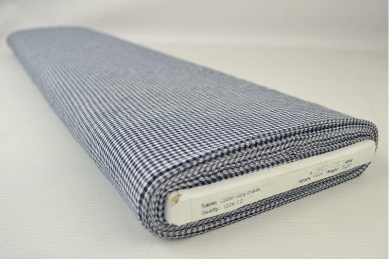 Tissu coton vichy