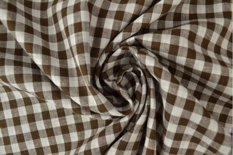 Tissu coton vichy