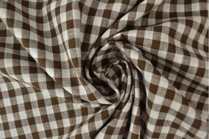 Tissu coton vichy