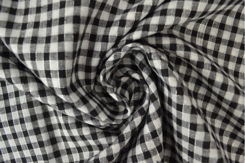 Tissu coton vichy