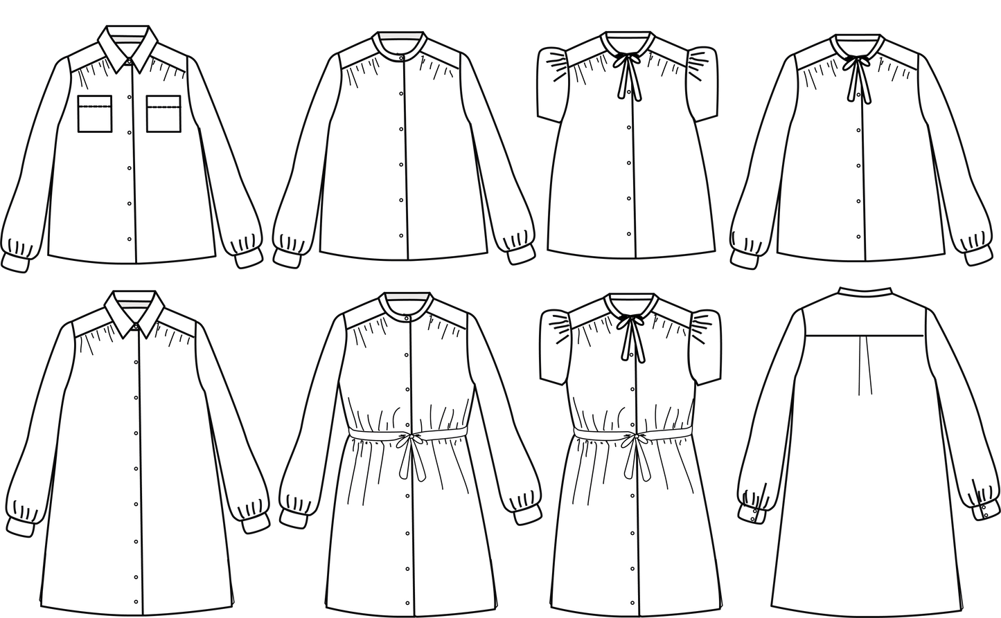 ALEX Blouse / Robe 3-12A
