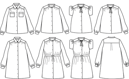 ALEX Blouse / Robe 3-12A