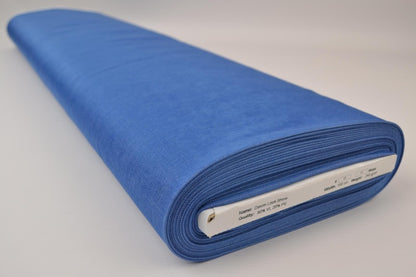 Viscose Denim Look Shine - Bleu denim