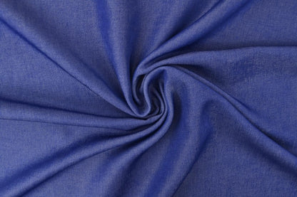 Viscose Denim Look Shine - Bleu denim