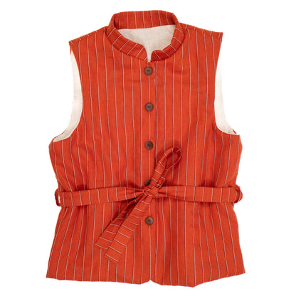 RABAT Patron gilet sans manche femme — IKATEE