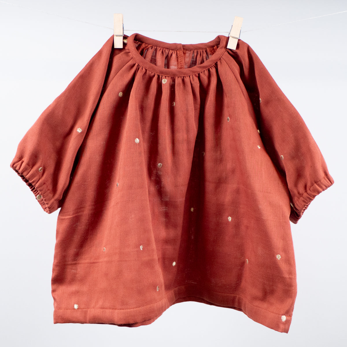 HANOÏ Patron pochette blouse, robe et barboteuse bébé — IKATEE