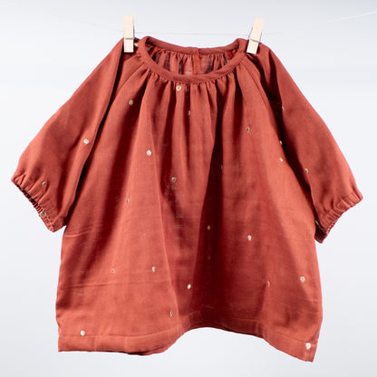 HANOÏ Patron pochette blouse, robe et barboteuse bébé — IKATEE