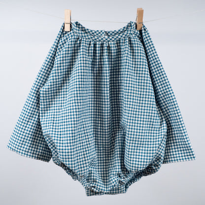 HANOÏ Patron pochette blouse, robe et barboteuse bébé — IKATEE