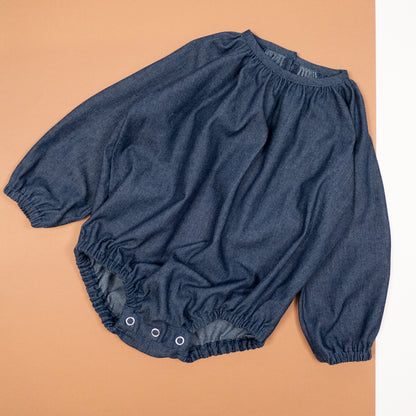 HANOÏ Patron pochette blouse, robe et barboteuse bébé — IKATEE