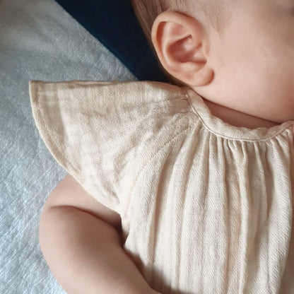 HANOÏ Patron pochette blouse, robe et barboteuse bébé — IKATEE