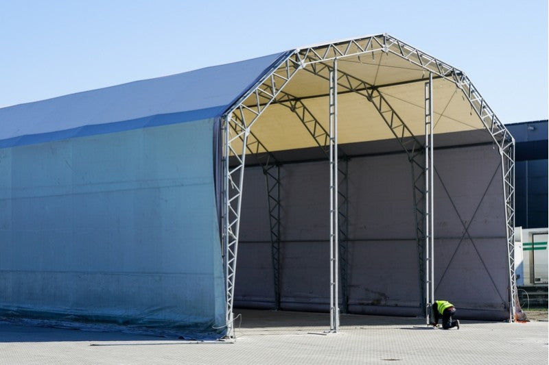Tissu occultant protection solaire argenté