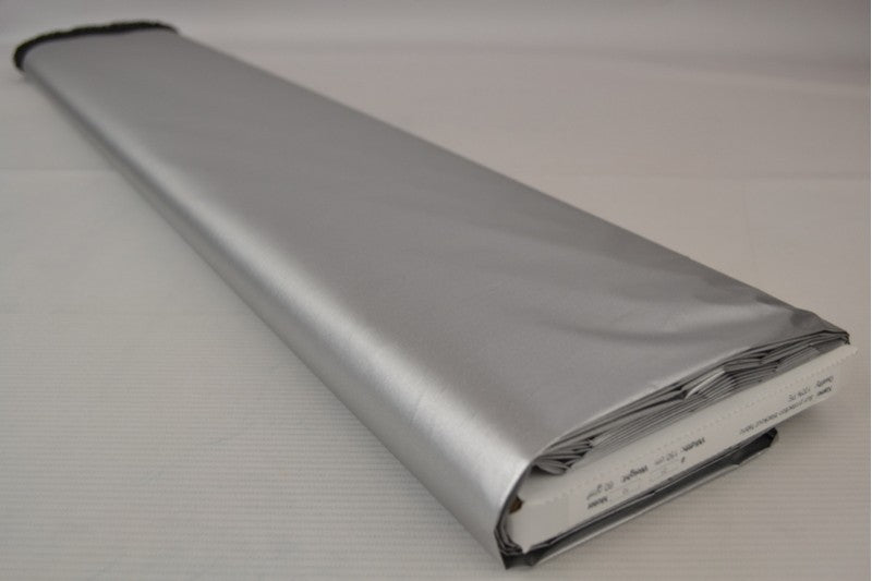Tissu occultant protection solaire argenté