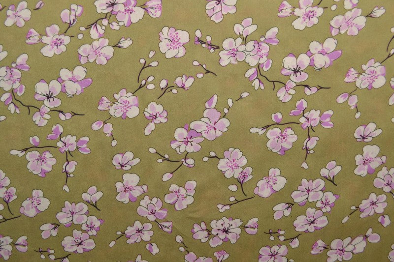 Viscose imprimée Sakura 02 - 10cm