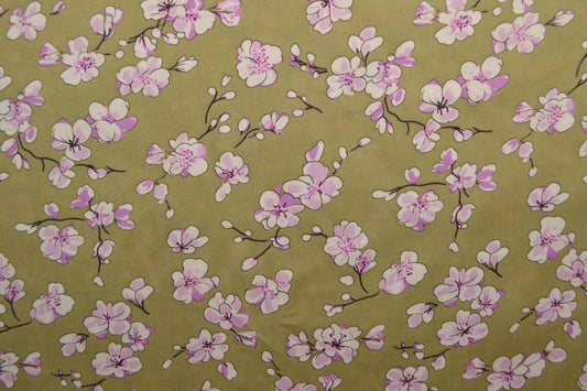 Viscose imprimée Sakura 02 - 10cm