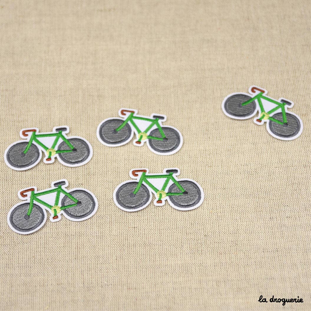 LA DROGUERIE - Ecusson Vélo course