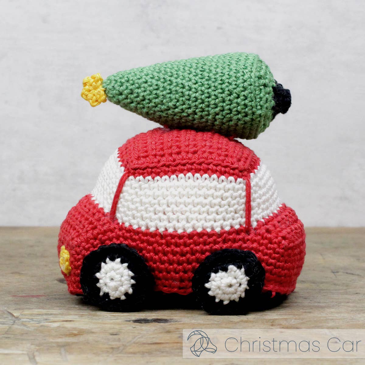 Hardicraft - Kit de crochet DIY - Voiture de Noël