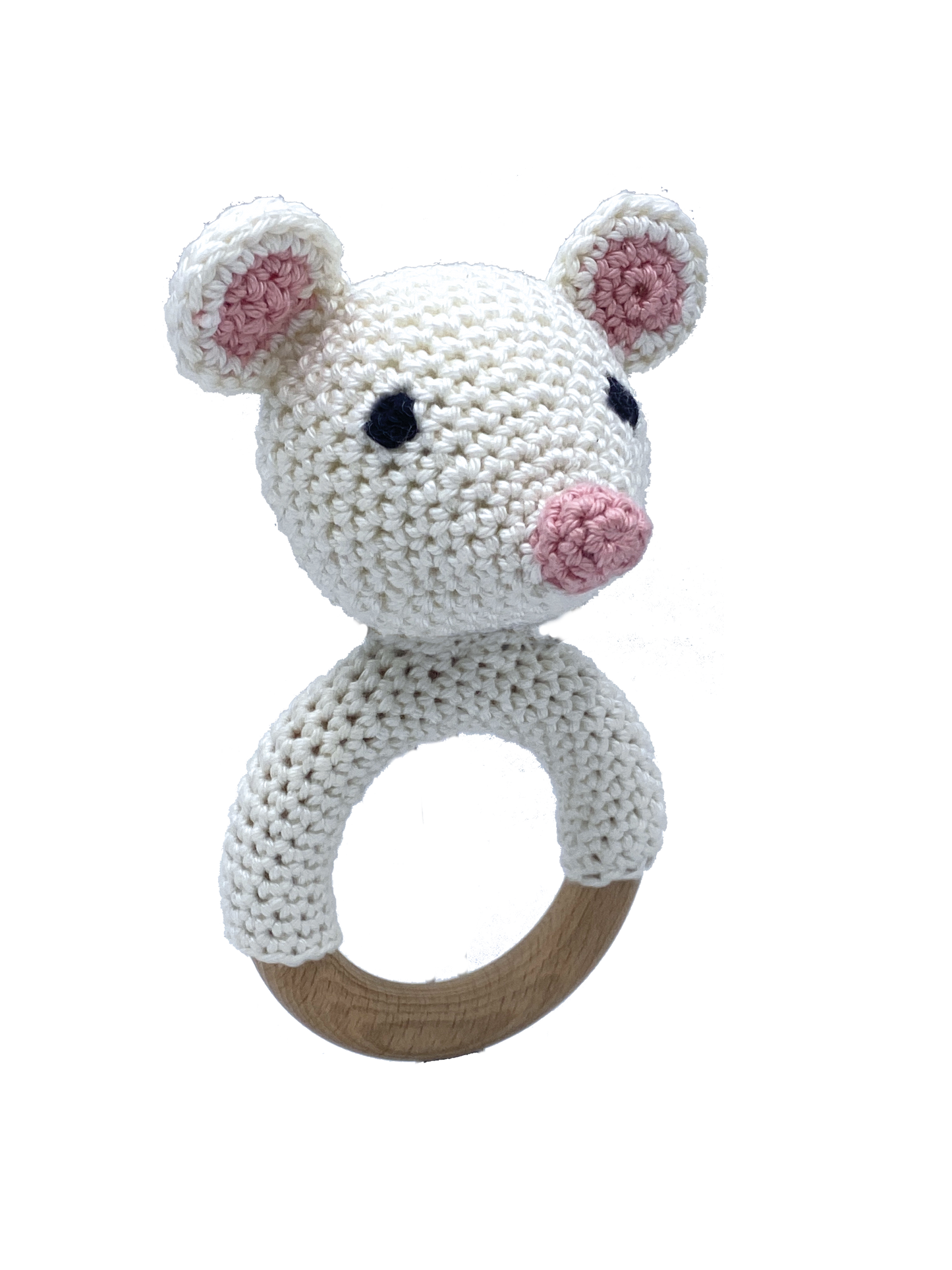 Hardicraft - Kit de crochet DIY - Souris à hochet