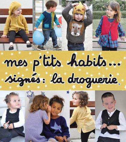 LA DROGUERIE - Livre DIY tricot et couture "Mes p'tits habits"