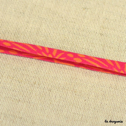 LA DROGUERIE - Biais Epices - Safran - largeur pliée 10 mm