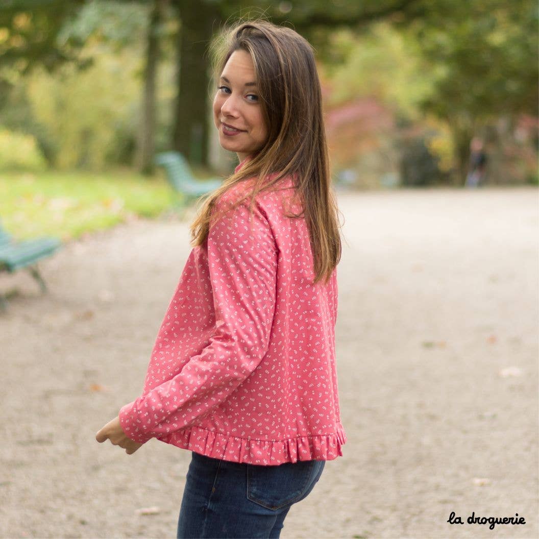 LA DROGUERIE - Patron couture de la chemise femme Rue Vavin