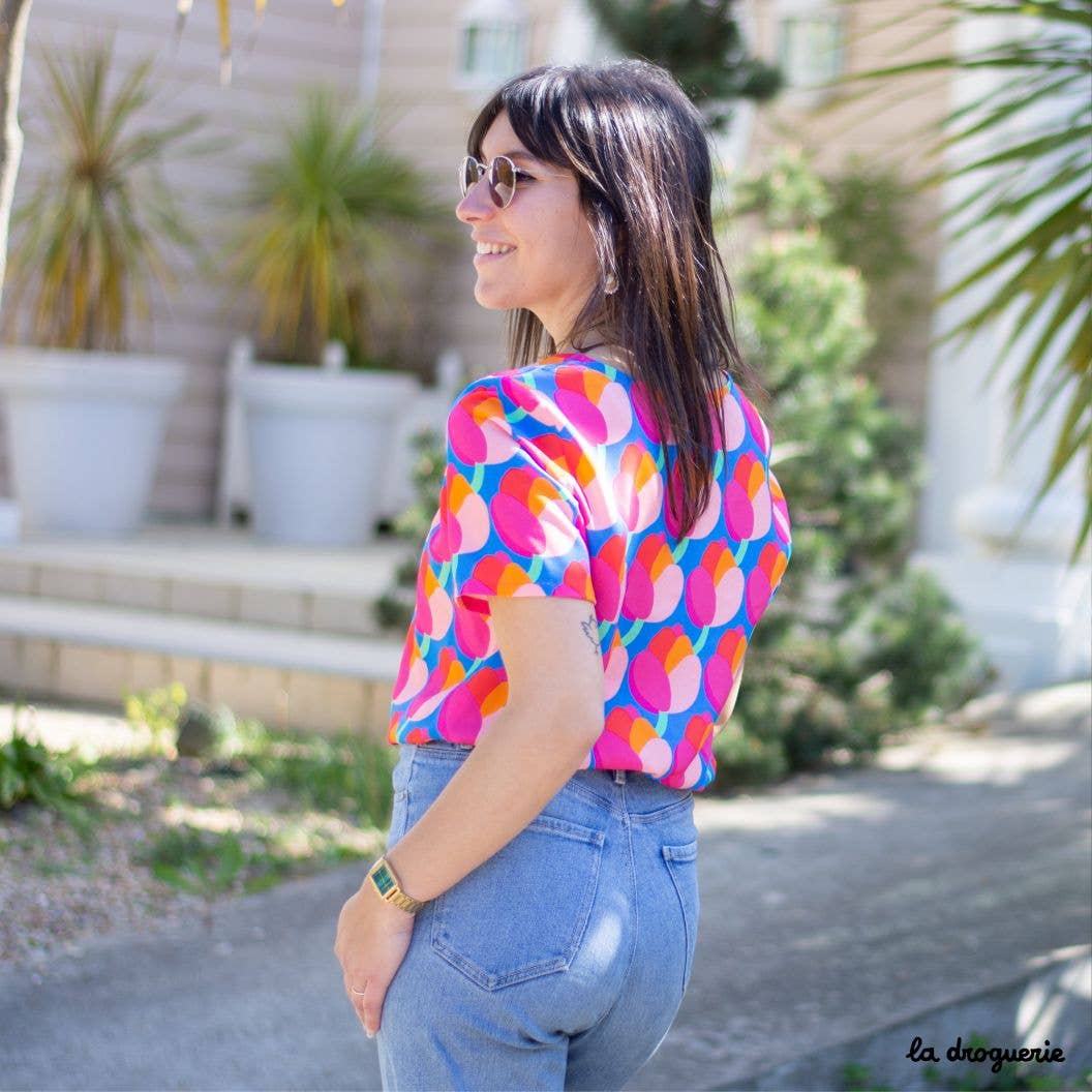Patron couture du tee-shirt "Quai des Antilles"