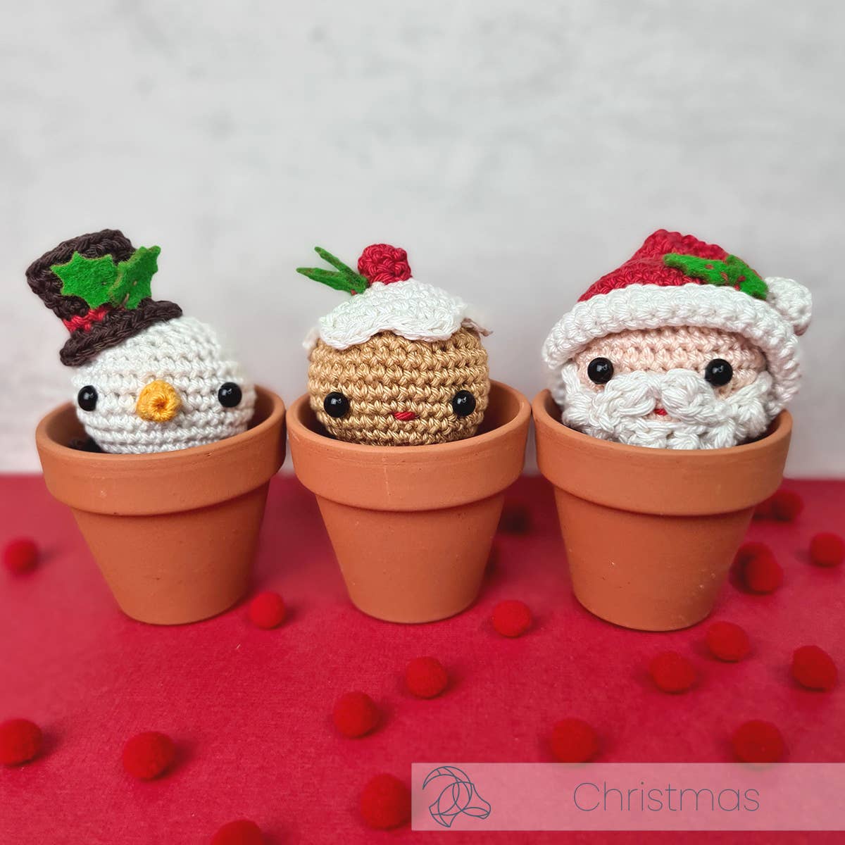Hardicraft - Kit de crochet à faire soi-même - Mini bonhomme de neige