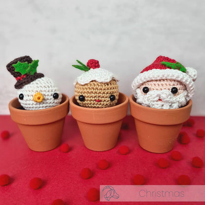 Hardicraft - Kit de crochet à faire soi-même - Mini bonhomme de neige